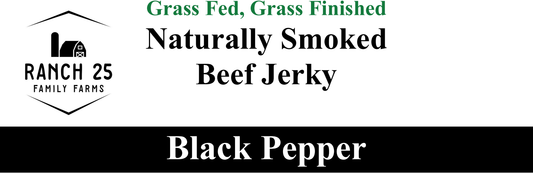 Naturally Smoked Beef Jerky - Black Pepper