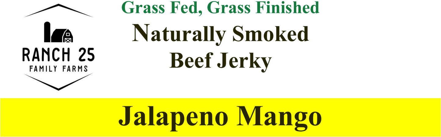 Naturally Smoked Beef Jerky - Jalapeno Mango