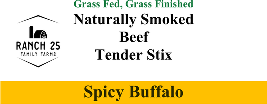 Naturally Smoked Beef Tender Stix - Spicy Buffalo
