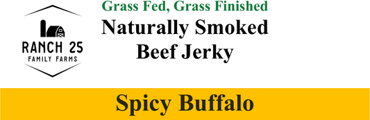 Naturally Smoked Beef Jerky - Spicy Buffalo